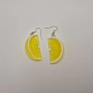 Lemon Slice Earrings
